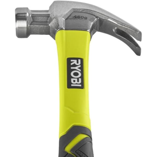 Klo hammare - RYOBI - Glasfiber kurva 450g