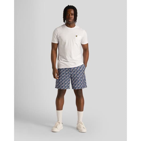 Kort blommönstrad Lyle & Scott