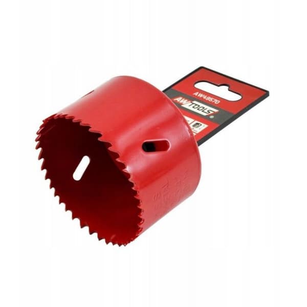 AWTOOLS Bimetallisk krönsåg 55 mm - Röd krönsåg