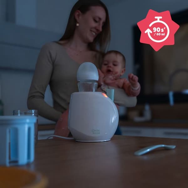 Badabulle Värmare för nappflaskor Easy(+) Hemma - Universell - Alla nappflaskor och små burkar