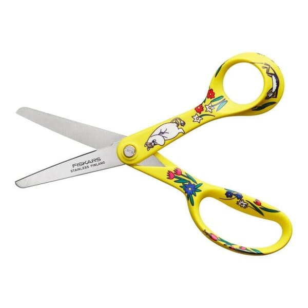 Barnsaxar - Fiskars - 1067191 - Säkerhetsblad - Mumin-design - 13 cm