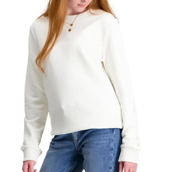 Sweatshirt Vit Flicka Calvin Klein Jeans Mono