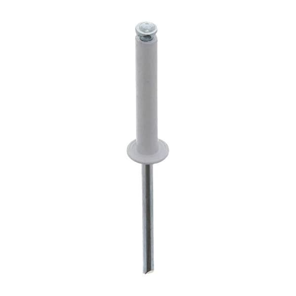 vit utsvängd nit ø 4 x 26 mm registreringsskylt