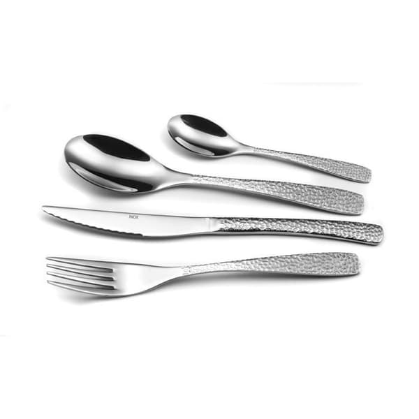 Ménagère - Amefa - Bongo - 24 delar - Rostfritt stål - Hamrad design