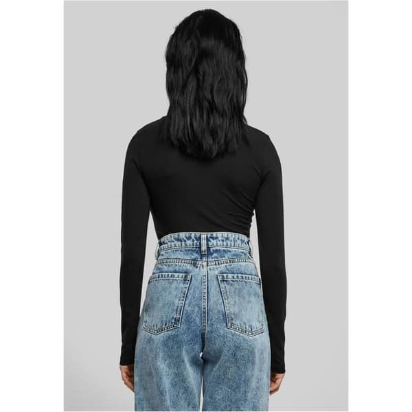 Urban Classics Långärmad Stretch Jersey-bodysuit för kvinnor