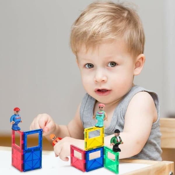 Playmags gemenskapsfigurer set – 15 magnetiska figurer för barn