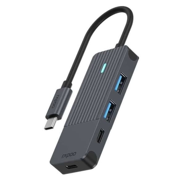USB-hubb - RAPOO - UCH-4003 - Aluminium - 4 portar - 5Gbps