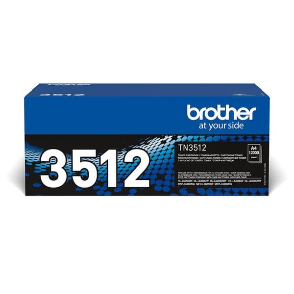 BROTHER Patron TN3512 - Svart