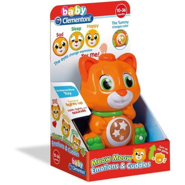 CLEMENTONI Baby - Känslokatten - Växande spel