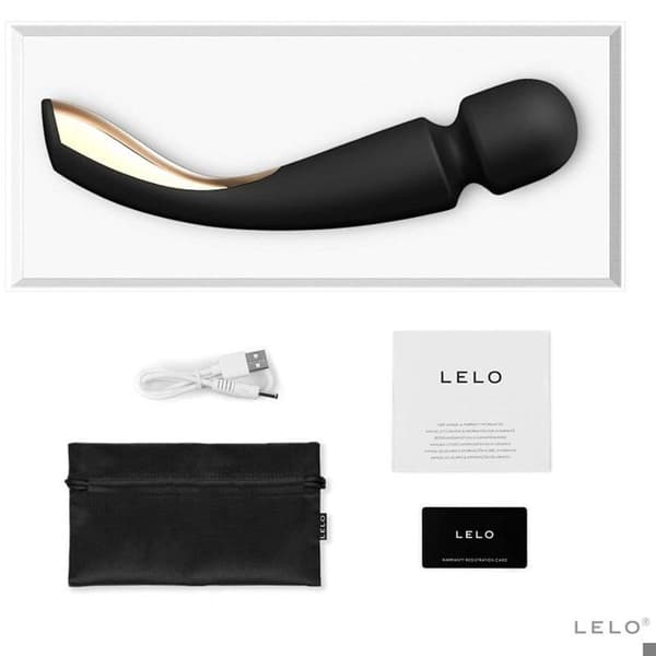 LELO SMART WAND 2 MASSAGER MEDIUM SVART