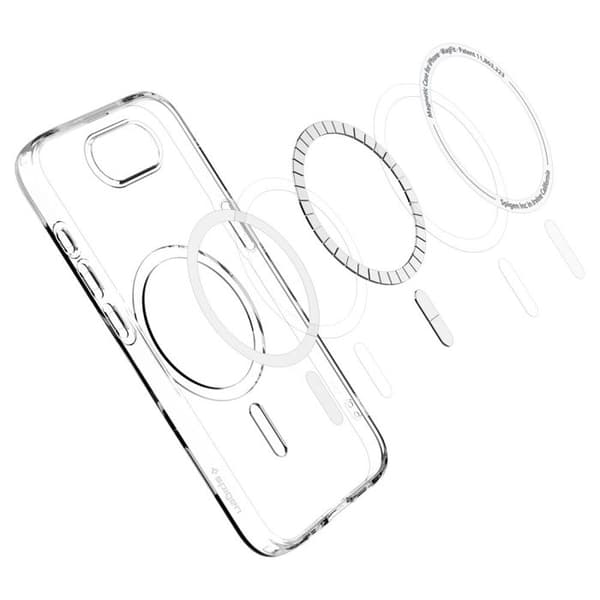 Spigen Liquid Crystal MagSafe-fodral för iPhone 16e - Klar