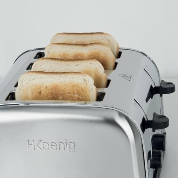 Brödrost 4 platser H.KOENIG TOS14