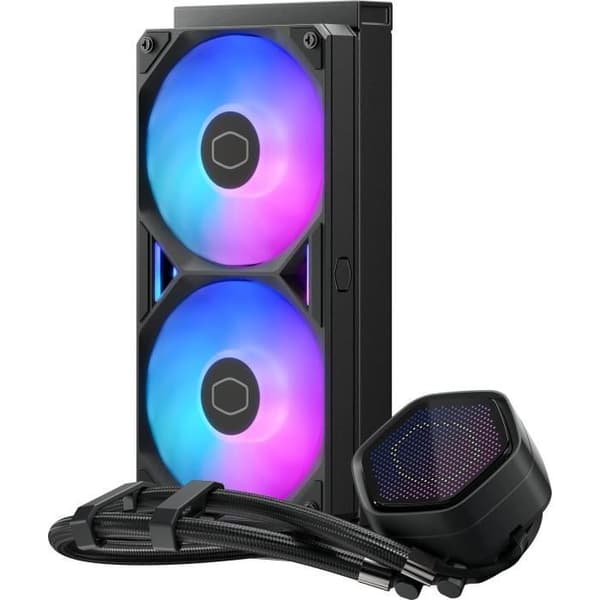 COOLER MASTER - MasterLiquid 240 Atmos II Pixel LED - Vattenkylning AIO - Fläktar 120mm