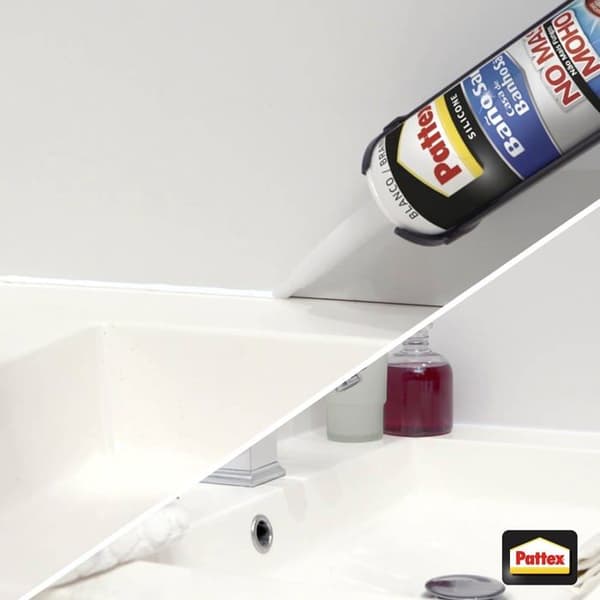 Tätningslist - Pattex - No Mas Moho - 280 ml - Mögelresistent - Transparent