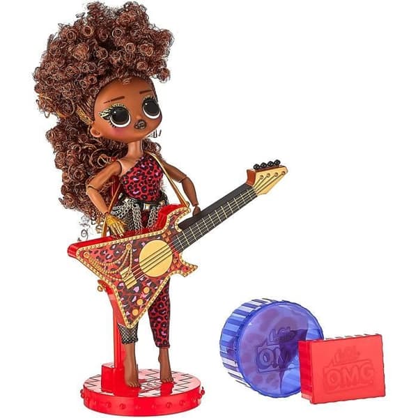 LOL. Surprise OMG Remix Rock - Grym och basgitarr - 24 cm modedocka