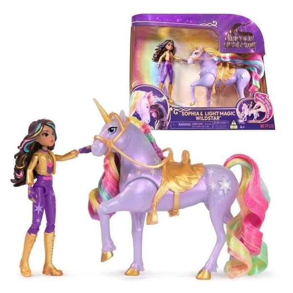 SPIN MASTER SOPHIA OCH WILDSTAR MAGIC LIGHT Unicorn Academy