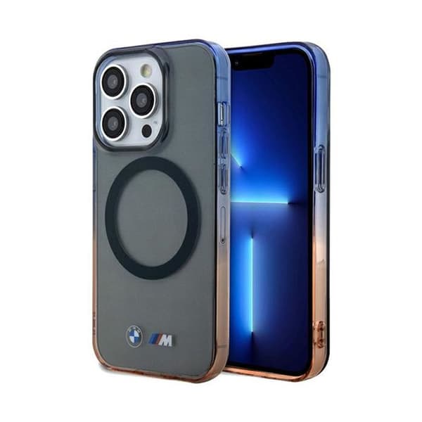 Telefonfodral - BMW - Gradient Bumper MagSafe - Grå - Rep-skydd - Elegant design