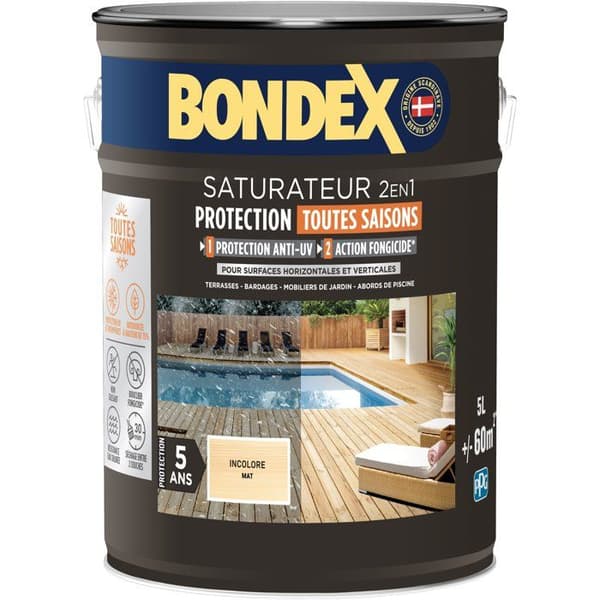 Färglös mättare - BONDEX - 441368 - Matt - 5 L