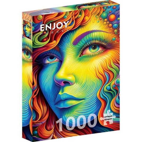 Njut av Puzzle Painted Lady - 1000 bitar