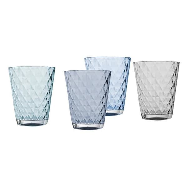 BRUNNER Set med 4 diamantglas