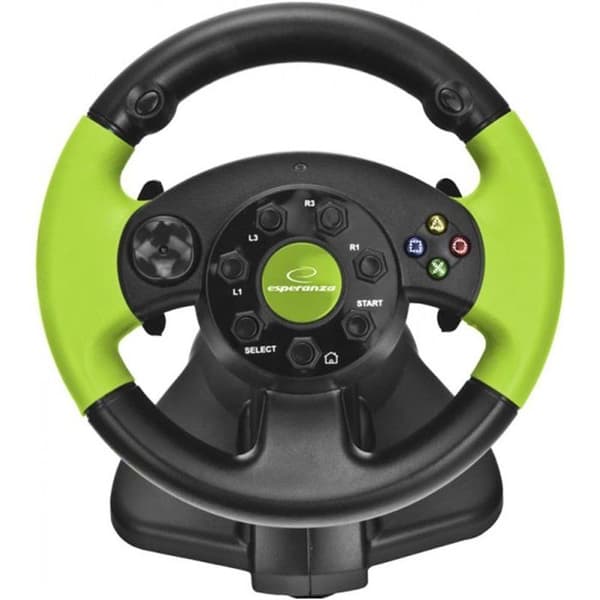 Flygande ensemble och pedaler - Esperanza - High Octane XBOX Edition - Trådad - Multi-plattform - Svart
