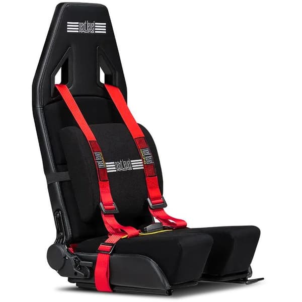 Next Level Racing Flight Simulator Seat - Flygsäte - ländkudde - dubbla tiltspakar - sätesreglage - ha