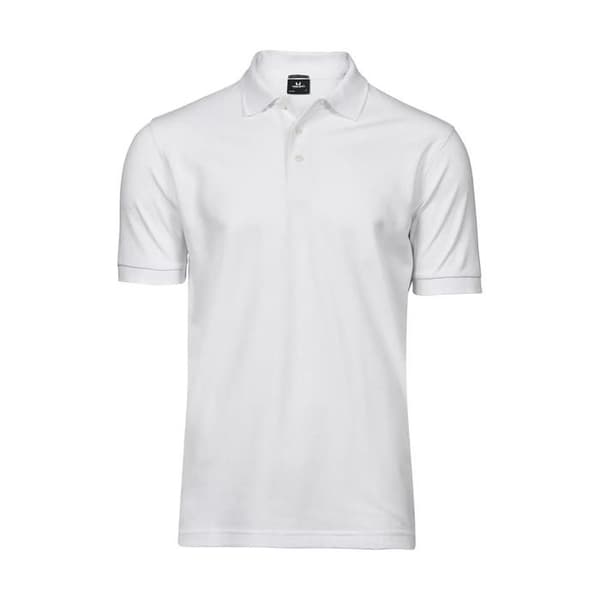 Polo Tee Jays Lyxig Stretch - vit