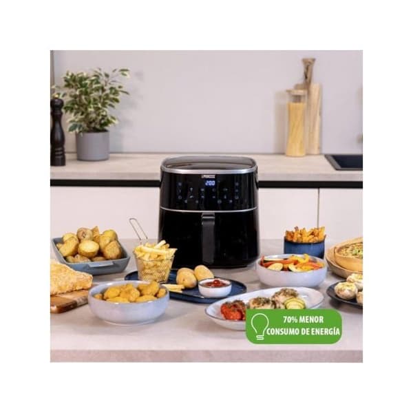Luftfritös - PRINCESS - 01.182238.01.001 - 4 L - 1350 W - Touchscreen LED-display