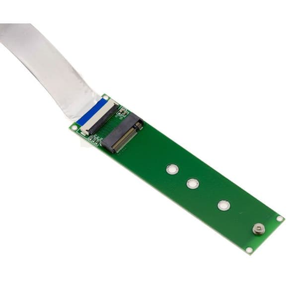 KALEA-INFORMATIQUE Riser förlängare M.2 - Adapter Riser M2 M Nyckel till M2 E A Nyckel Längd 20cm