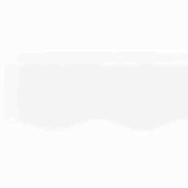 vidaXL Ersättning av valance Vit 3 m Polyester 42000765