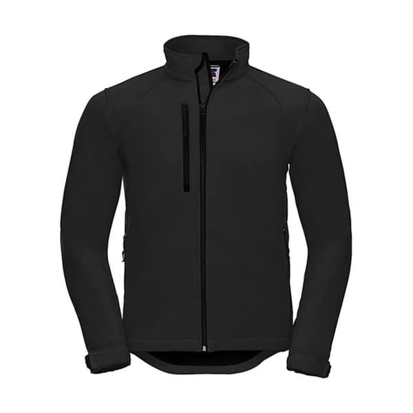 Softshell vindjacka Russell Athletic - svart