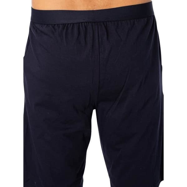 Tommy Hilfiger Herr Lounge Jersey Pyjamasshorts, blå