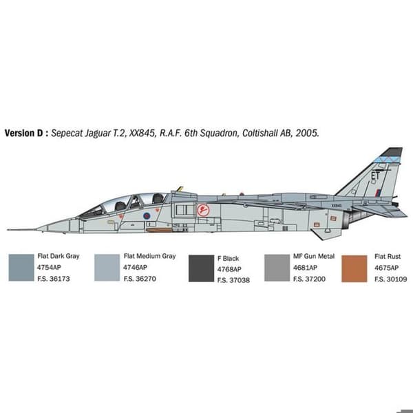 Jaguar T.2 R.A.F. Tränare