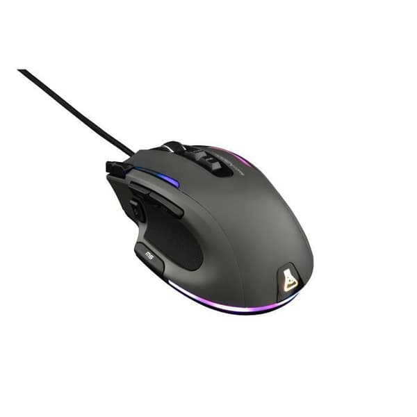 G-LAB KULT-NITRO-CORE RGB-spelmus - 10000 DPI - Programmerbar - Grå
