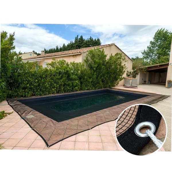 Skyddsnät för pool 100g/m2 WERKA PRO 5 x 10 m