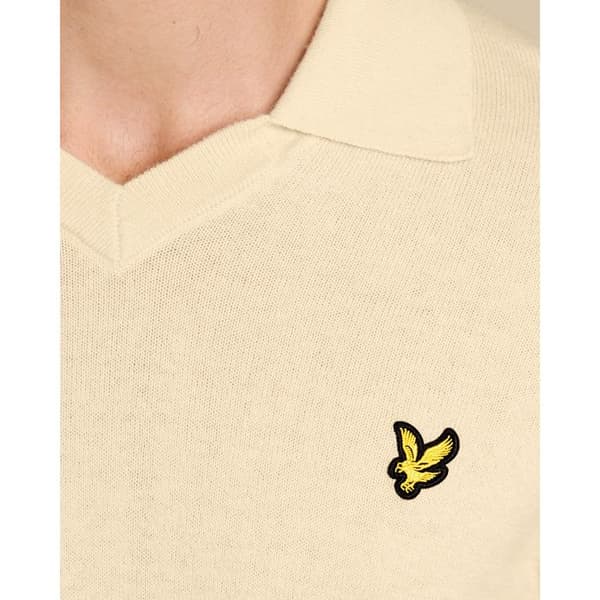 Merinoulltröja med Lyle & Scott-krage