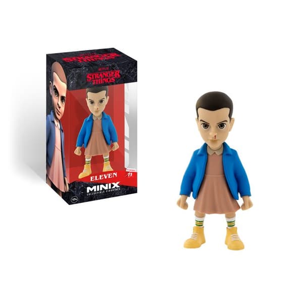 Figur - Minix - Stranger Things - Eleven - 12 cm - högkvalitativ PVC