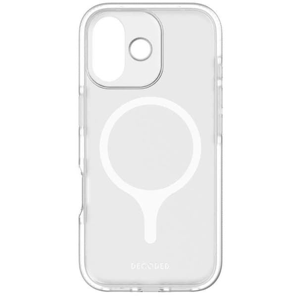 Coque Magsafe - DECODED - iPhone 17 - Hybride - Stötabsorberande - Vit