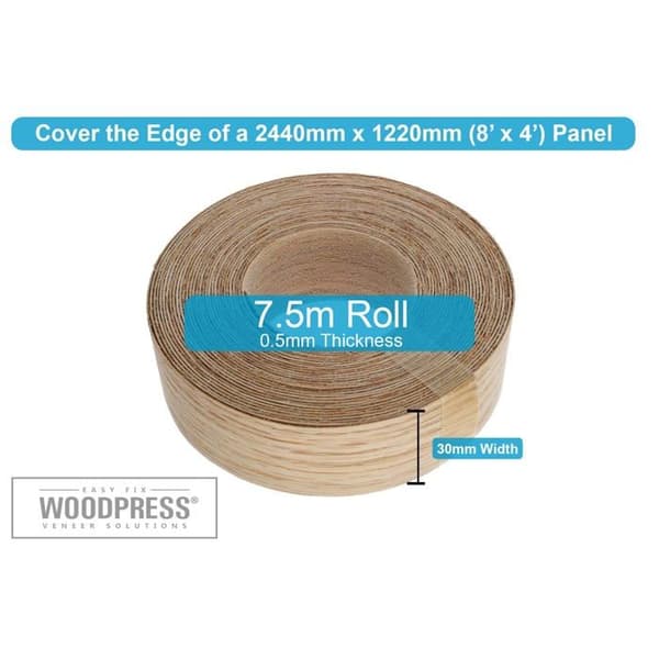 Möbelhörnskydd Woodpress - E30x75EkEuro