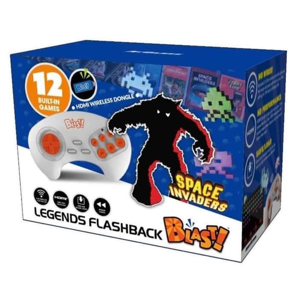 Hemkonsol - Taito - Controller + 12 integrerade spel Blast Family Space Invaders - Trådlös HDMI