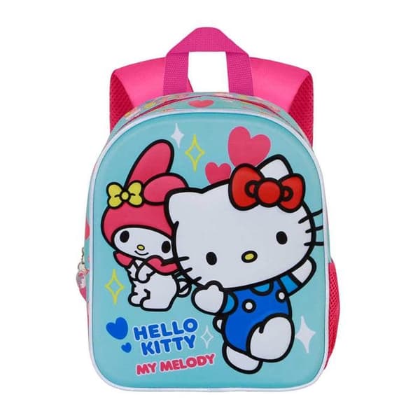 Ryggsäck 3D Elite - Hello Kitty Vänskap - Blå - One Size