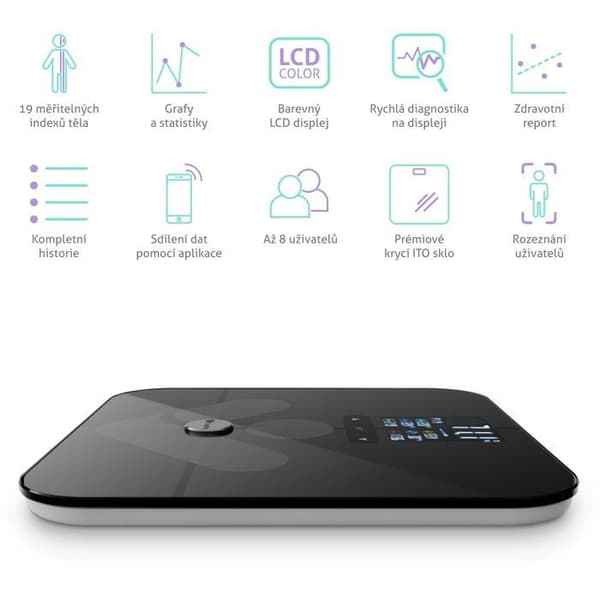 TrueLife FitScale W7 BT Svart