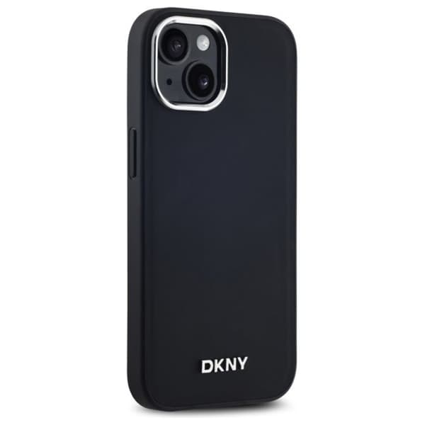 Skal för iPhone 15 Plus - DKNY - Hardcase Plain Logo - Svart - Optimal skydd - Elegant
