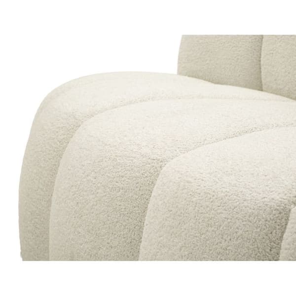 Soffa Design 2 Platser 'Ball' 145cm Vit