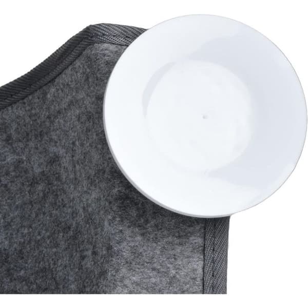 Fönsterhängmatta för Katt "Filt" 67cm Grå