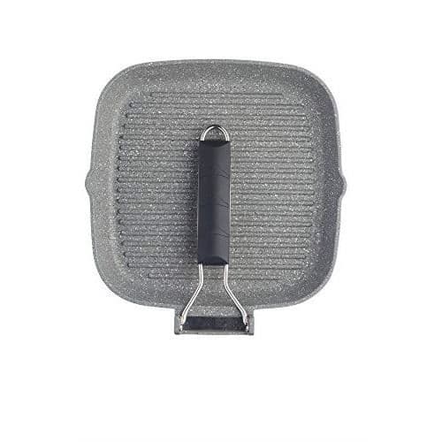 Grillpanna - KITCHEN CRAFT - MCMFHGP2 - 20 cm - Non-stick - Fällbart Handtag