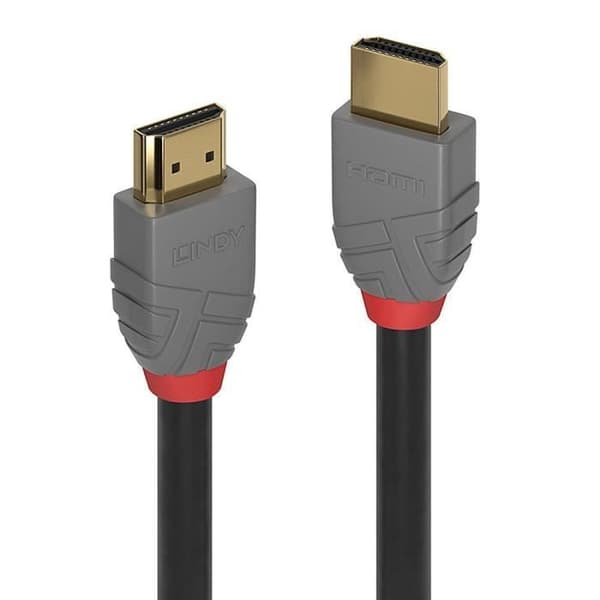 HDMI-kabel - LINDY - Anthra Line - 7.5m - Svart - Hög prestanda