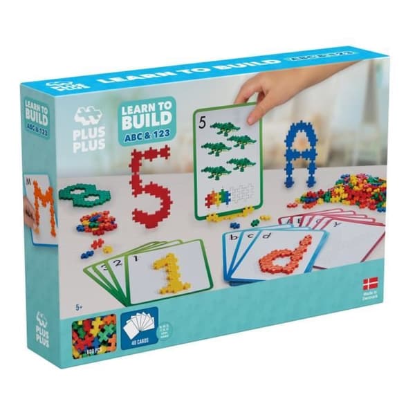 Discovery kit 600 ABC & 123 Minibitar + 40 kort - Plus Plus