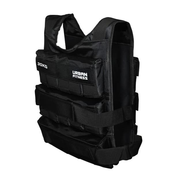 Justerbar viktväst UFE - Svart - 30 kg