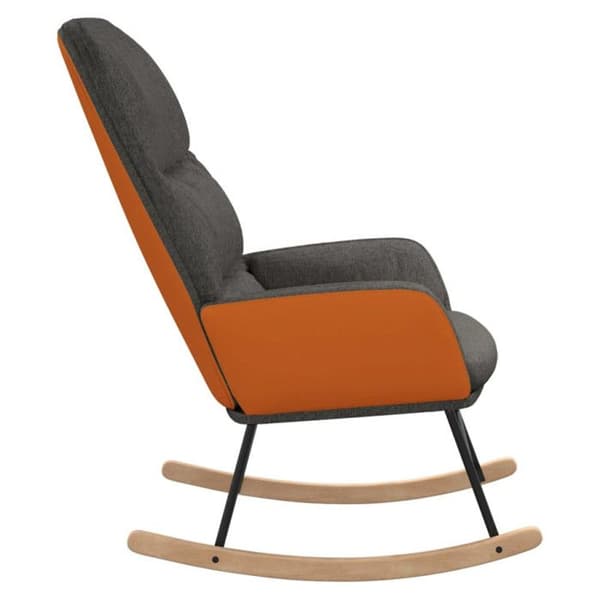 Gungstol Mörkgrå Tyg